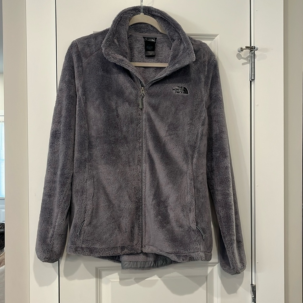 North Face gray women’s jacket size large